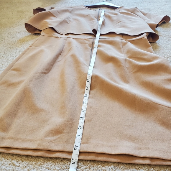 NWT🔥Latte Cream Career Dress - Picture 5 of 5